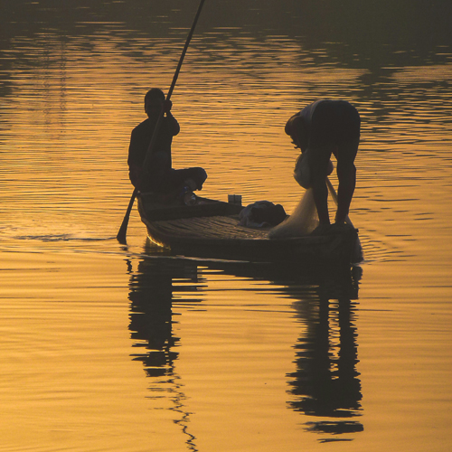 Houseboat and kayaking combo Alleppey